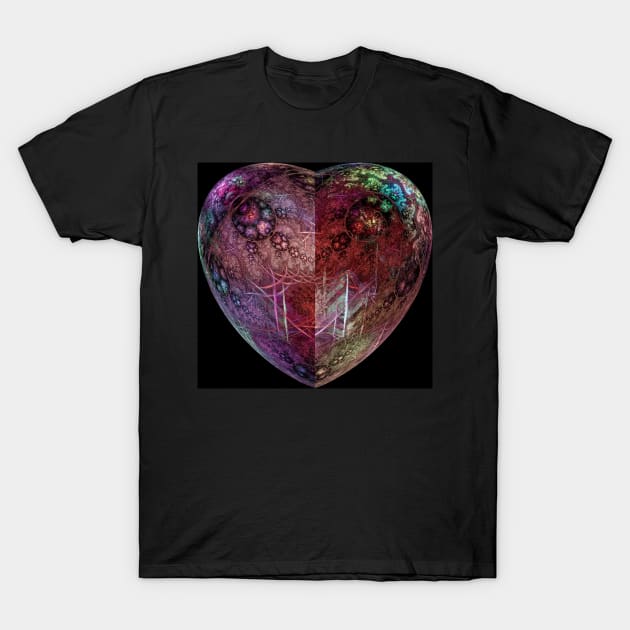 Chaos Heart T-Shirt by swinemiester